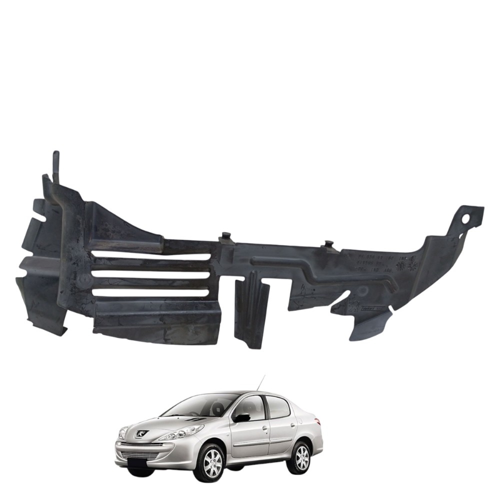 Defletor Radiador Peugeot 207 Cod 9685869180 2008 A 2014