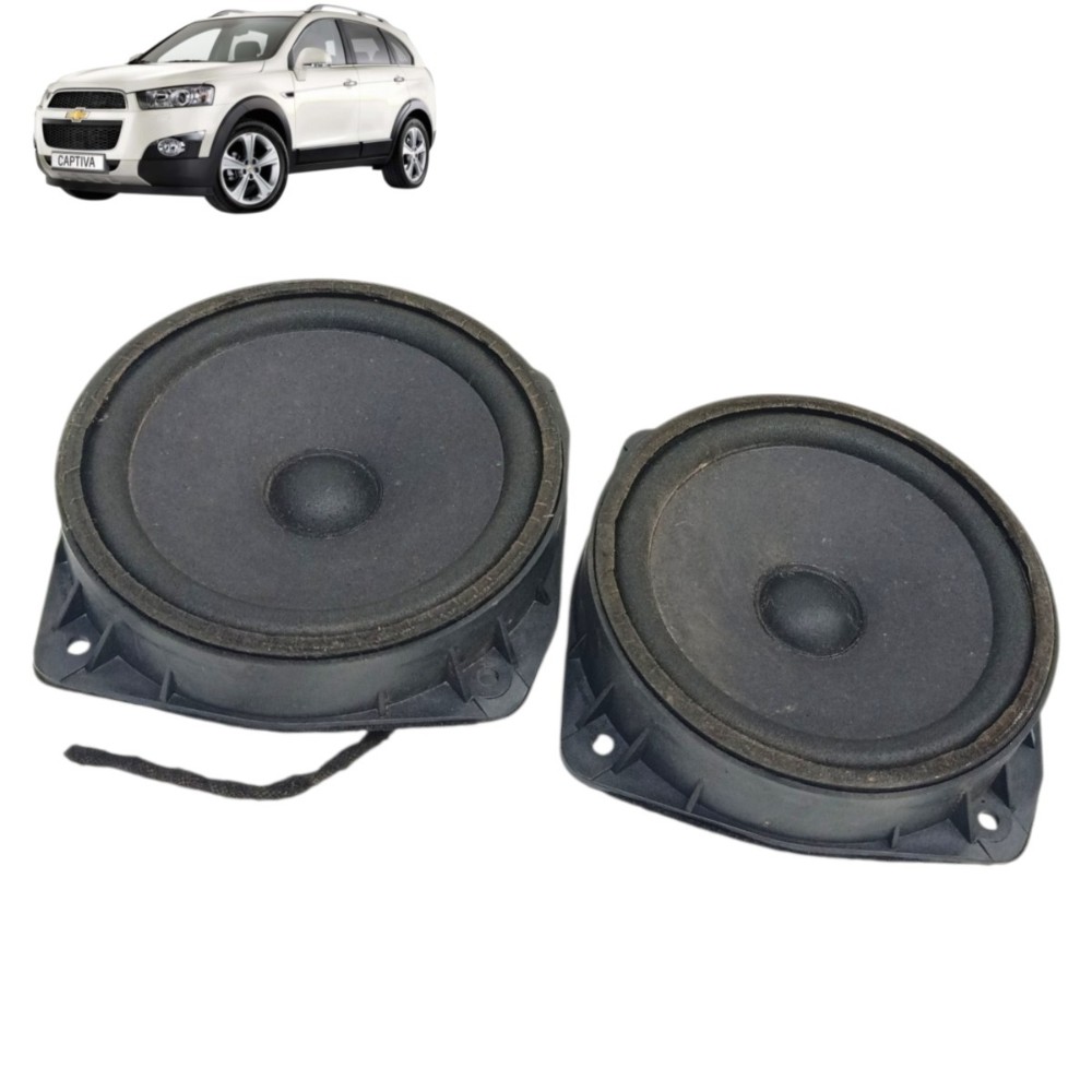 Par Alto Falante Gm Captiva 2014 2013 2012 2011 Preto
