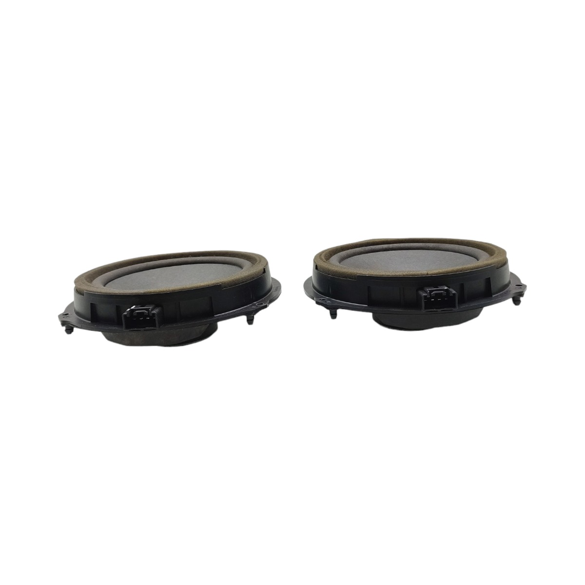 Par Alto Falante Porta Dianteira Ford New Fiesta 2013 2014 Cinza-escuro 2