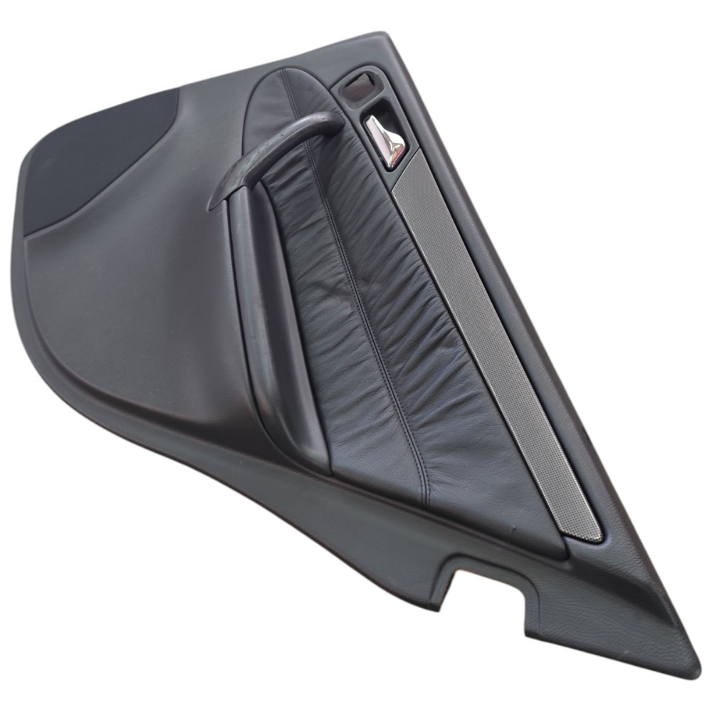 Forro Porta Traseira Direita Mercedes C230k 2003 2004 2005 Preto 3