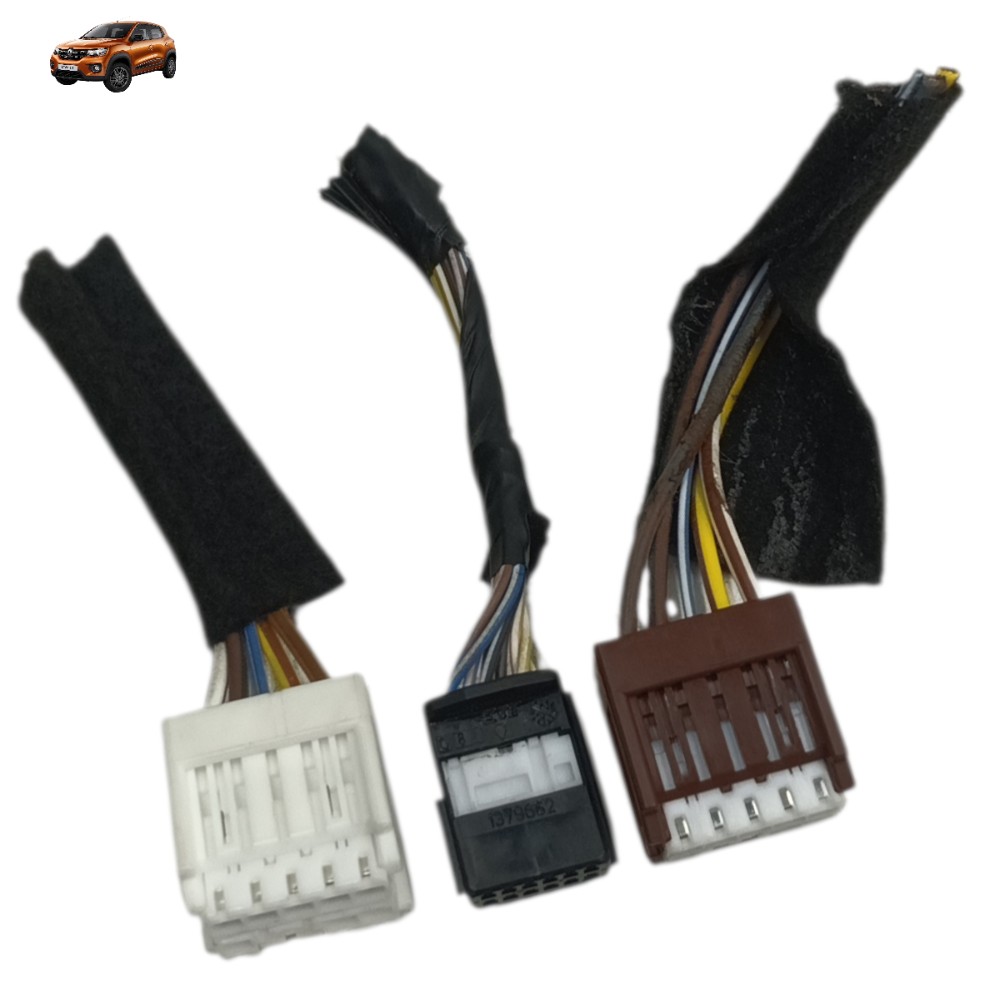 Kit Plug Conetor Botão Pisca Alerta Trava Renault Kwid 2023 1