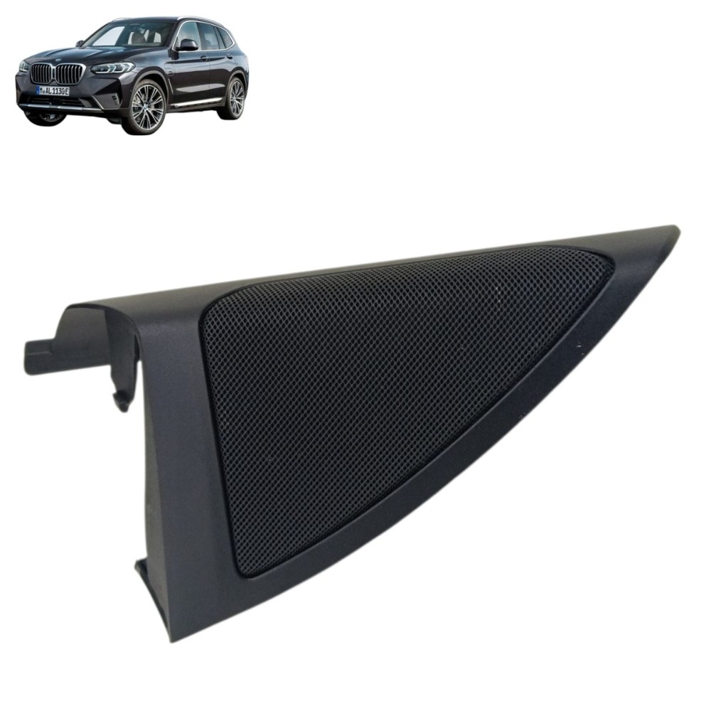Acabamento Interno Retrovisor Esquerdo Bmw X3 G01 2024 2023 Preto