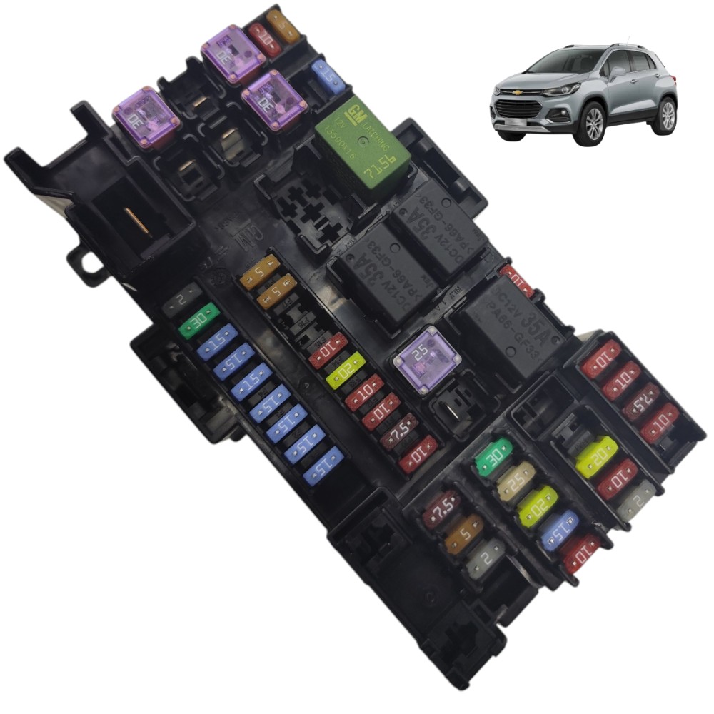 Caixa fusível interna GM Tracker 1.4 lt turbo 2017 2018 2019 1