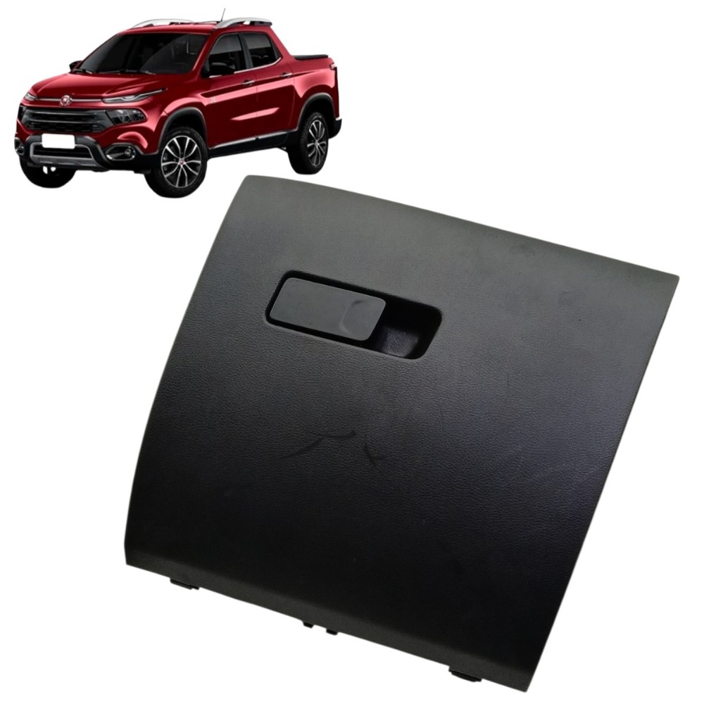 Tampa porta luvas Fiat Toro 2016 2017 2018 2019 2020 2021