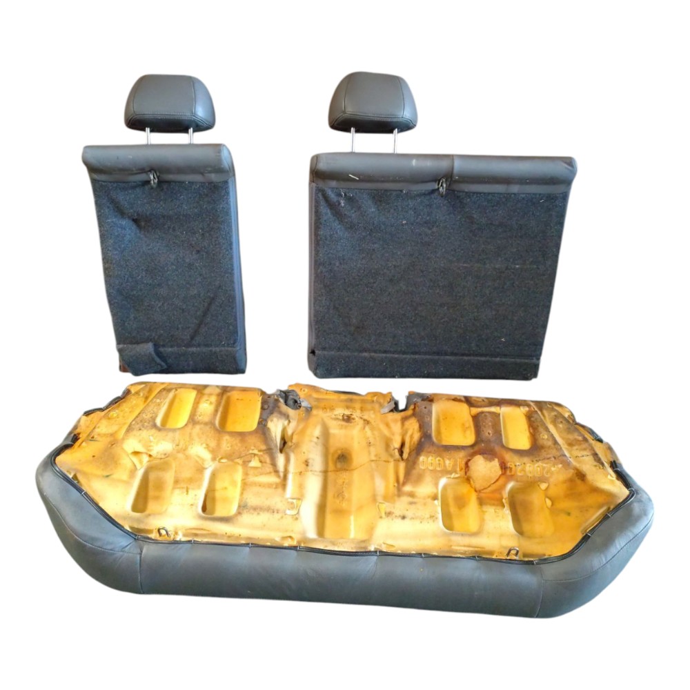 Jogo Banco Couro Honda Civic G7 2001 2002 2003 2004 2005 Cinza 10