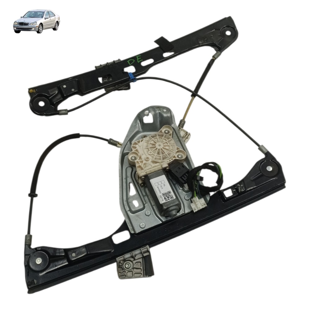 Máquina Vidro Dianteira Esquerda Mercedes C230k 2003 2004 1
