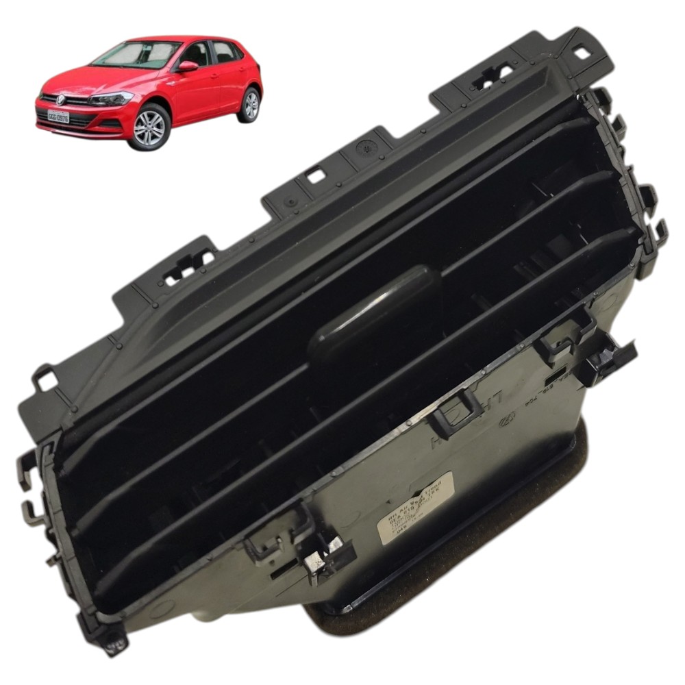 Difusor ar lateral direito painel VW Polo Virtus 2019 2020 1