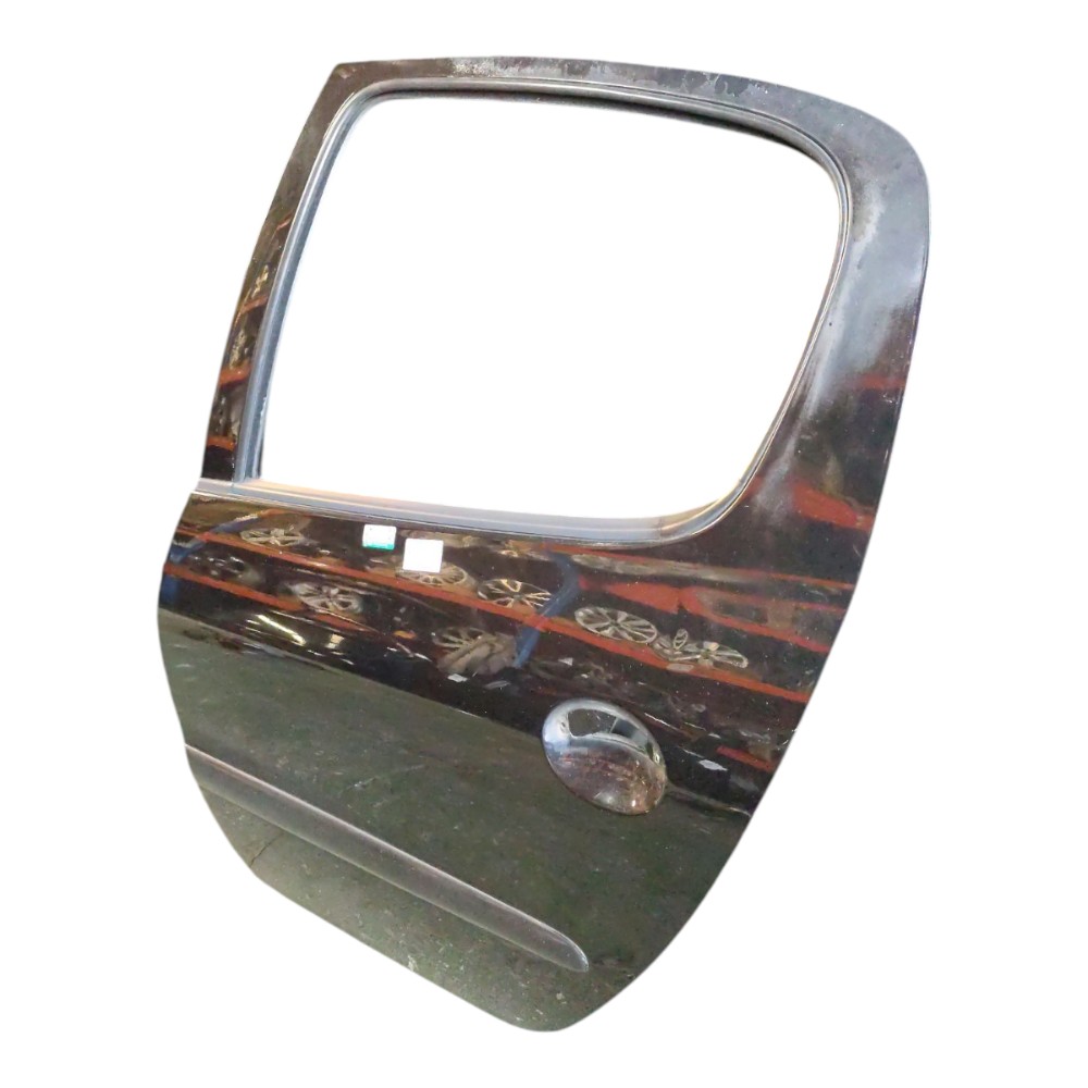 Porta Traseira Esquerda Peugeot 206 207 2006 2007 2008 09 11 Traseira Esquerda Preto 2
