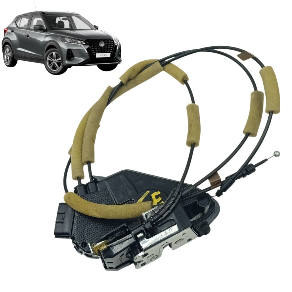 Fechadura porta traseira esquerda nissan kicks 2024 2023