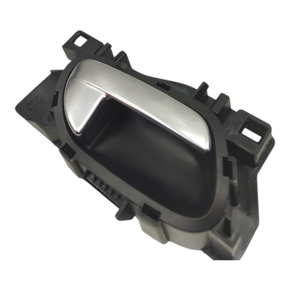 Maçaneta Interna Direita Peugeot 208 2014 2015 2016 2017 18 Preto 4