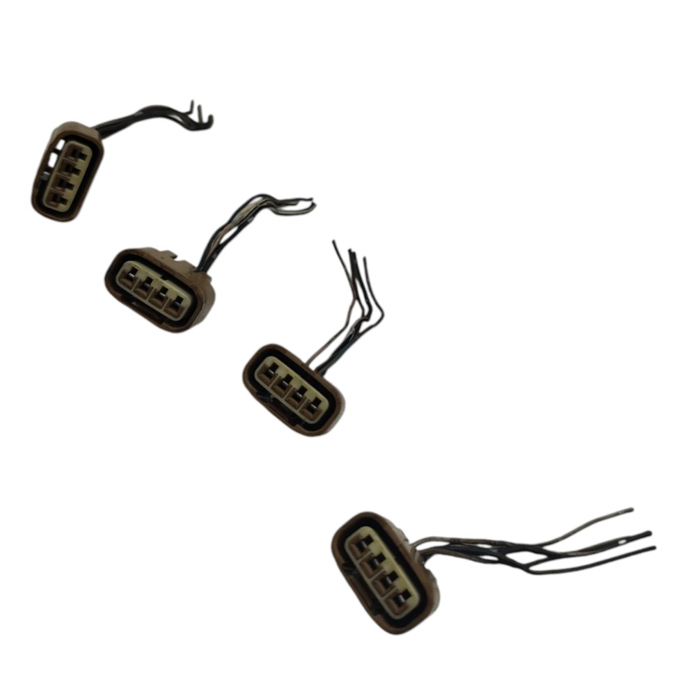 Jogo Plug Conector Bobina Ignição Toyota Corolla 2003 2004 4