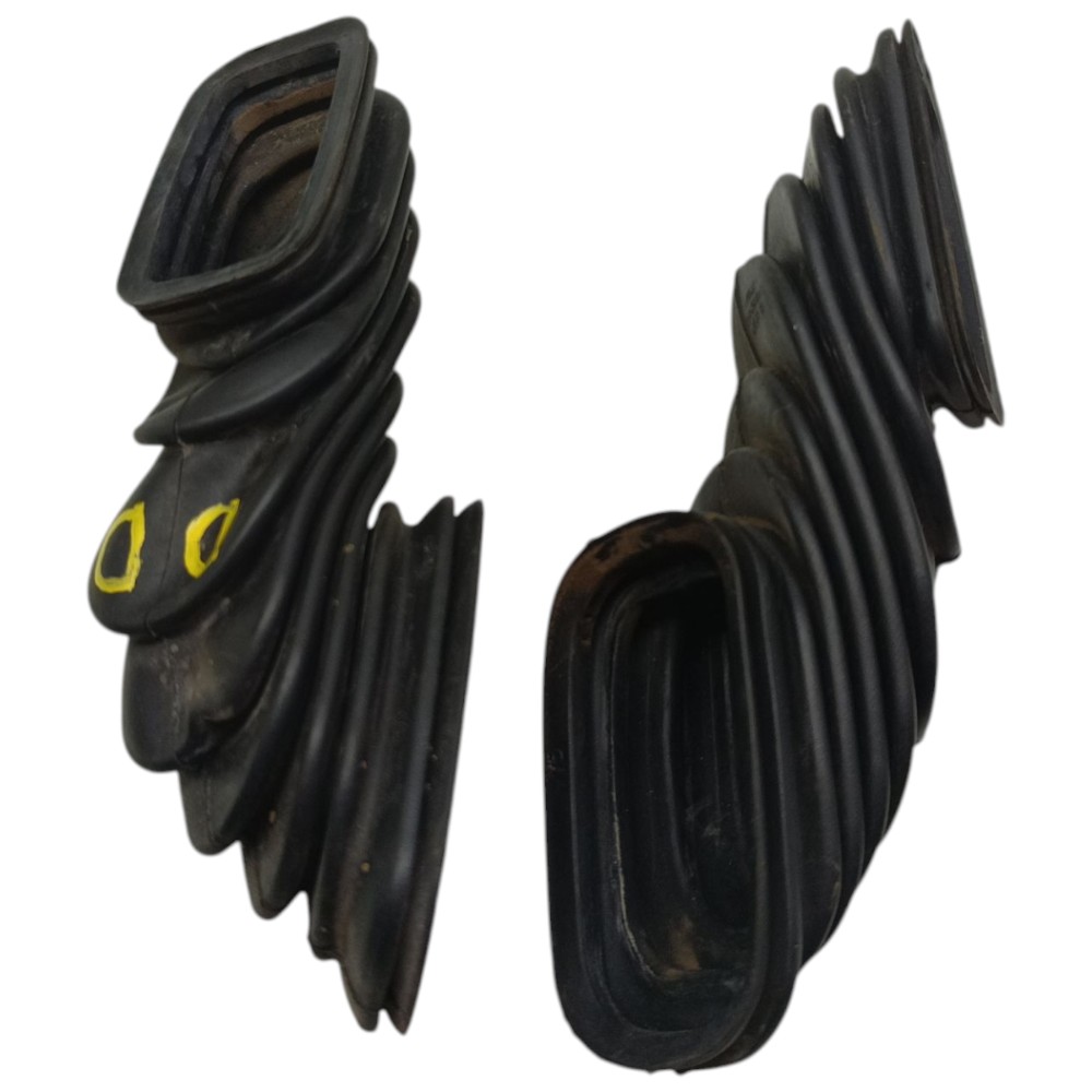 Par Coifa Guarda Pó Chicote Portas Dianteira Vw Polo 2008 09 2