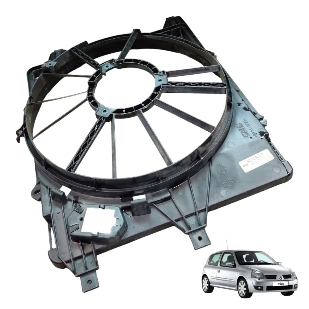 Defletor Ventoinha Radiador Renault Clio 1.0 16v 2004 2005 1