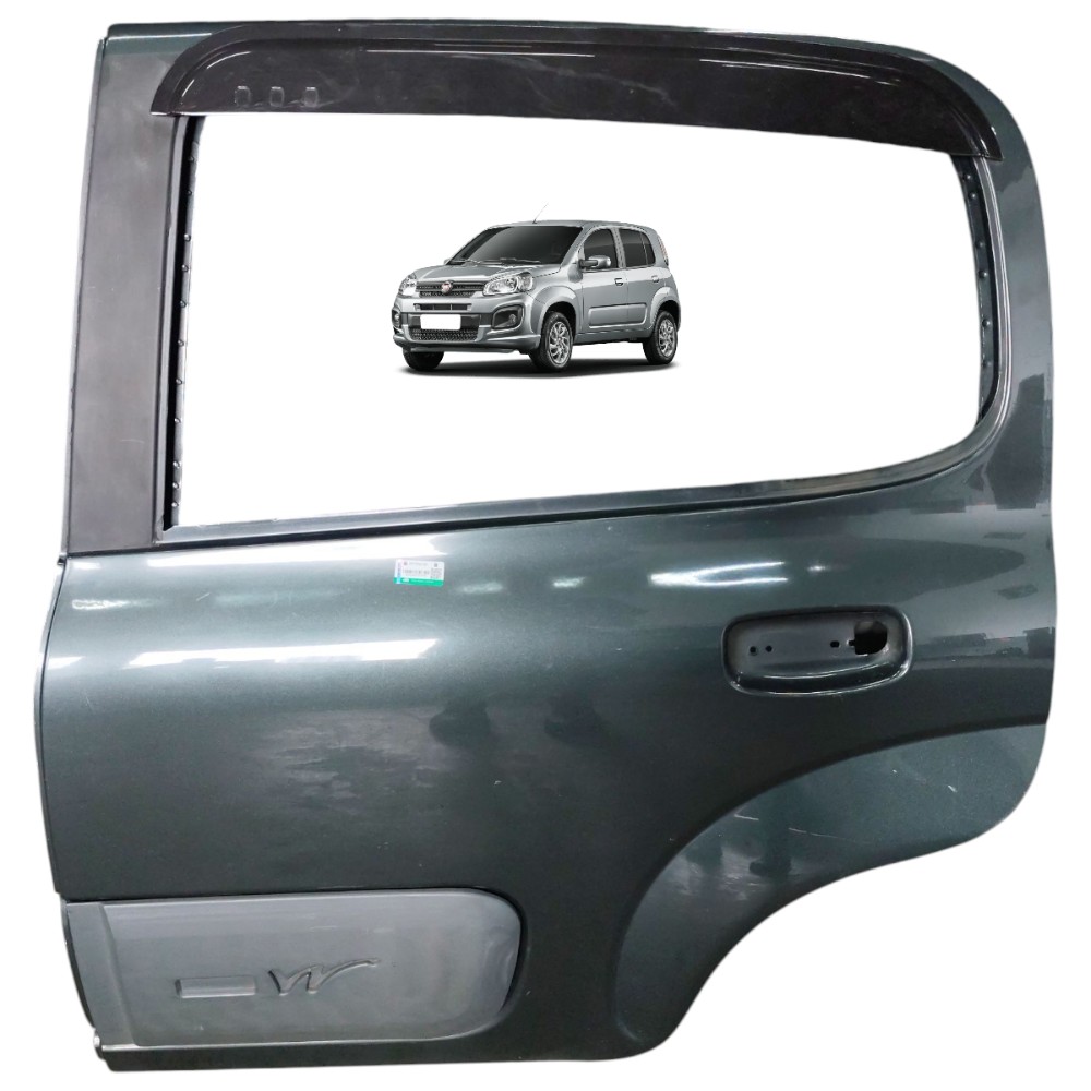 Porta traseira esquerda Fiat Uno Vivace 2015 2014 2013 2012 1