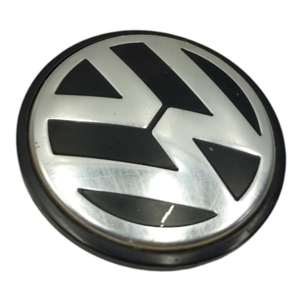 Calotinha Central Roda Vw Tiguan 2010 2011 2012 65mm Preto 3