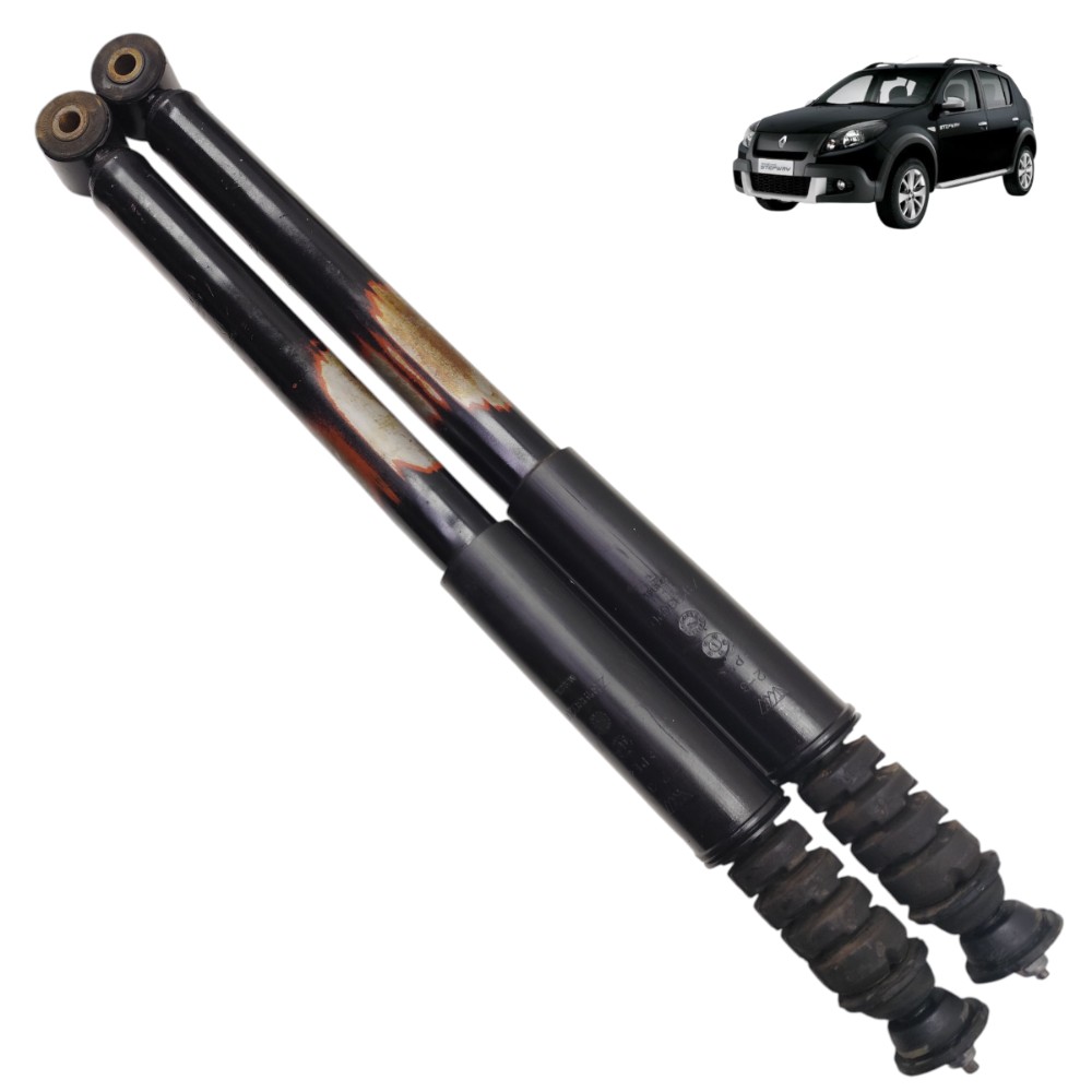 Par amortecedor traseiro Renault Sandero 2014 2013 2012 2011