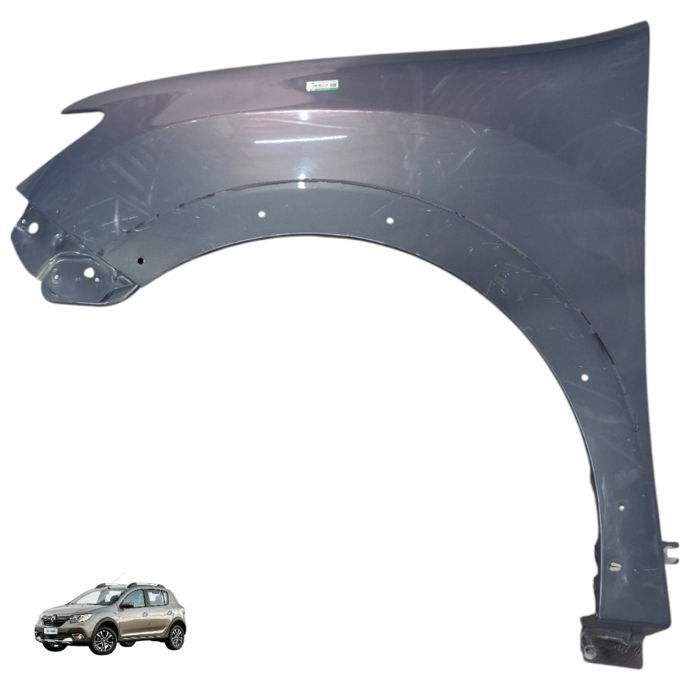 Paralama Esquerdo Renault Sandero Stepway 2016 2017 2018 19