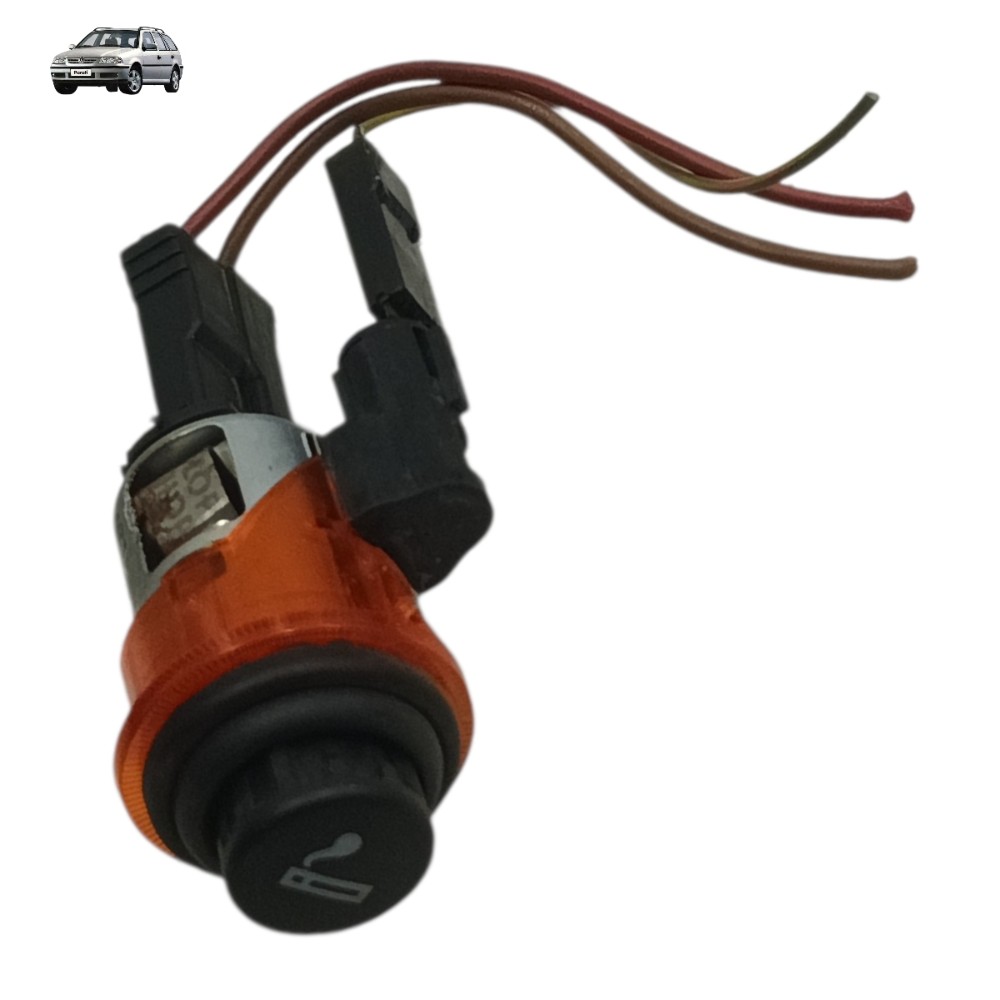 Base Acendedor 12v Vw Parati G3 2001 2002 2003 2004 Preto