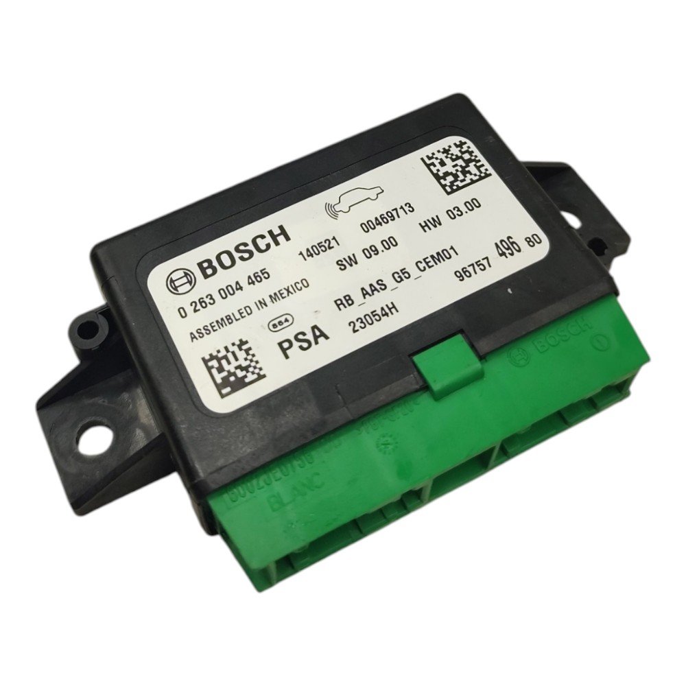 Módulo Sensor Estacionamento Peugeot 208 1.6 2014 2015 2016 Preto 2