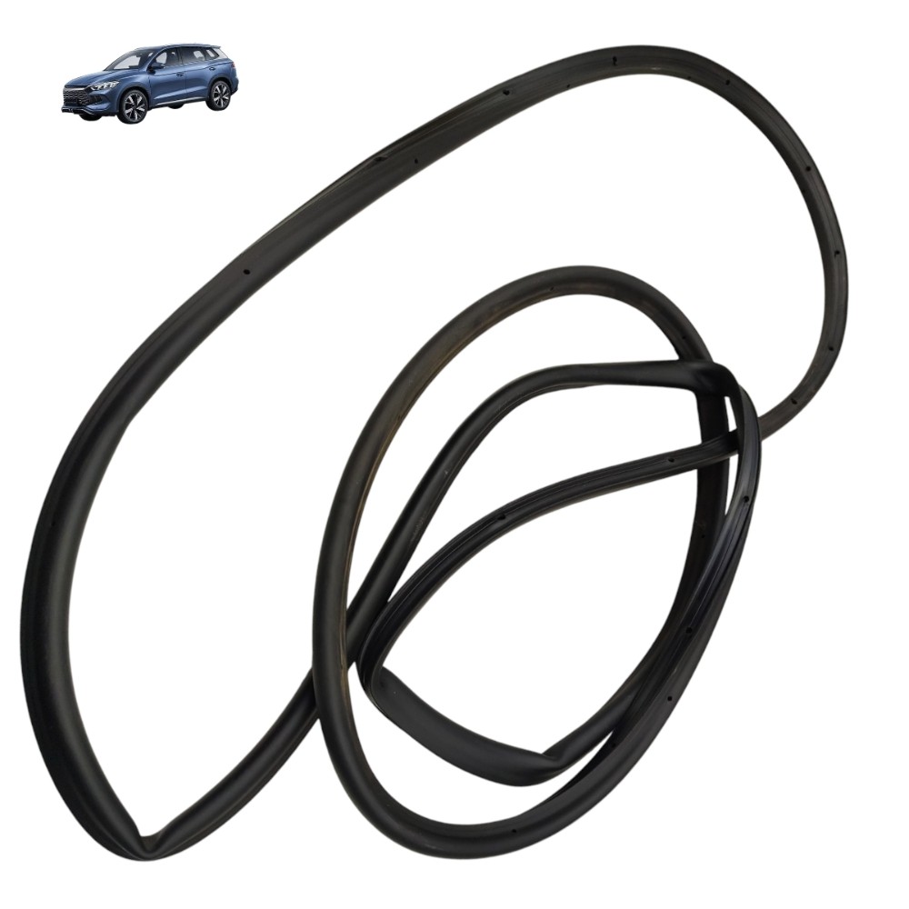 Borracha Interna Porta Traseira Esquerda Byd Song Pro 2025 Preto 1