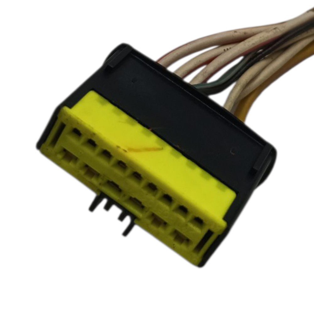 Plug conector comando ar Renault Sandero Logan 2012 2013 14 2