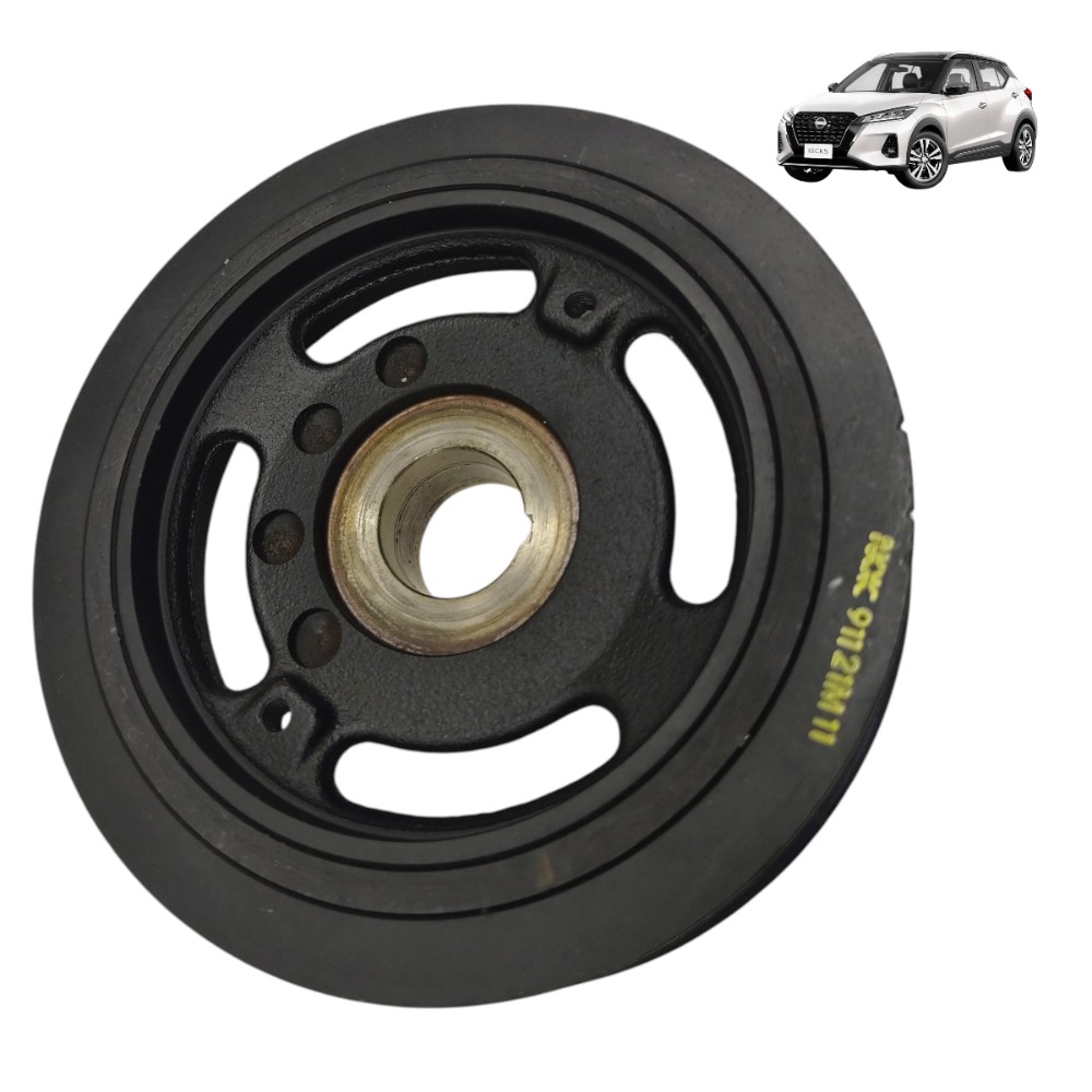 Polia virabrequini nissan kicks 1.6 2019 2020 2021 2022 2023 1