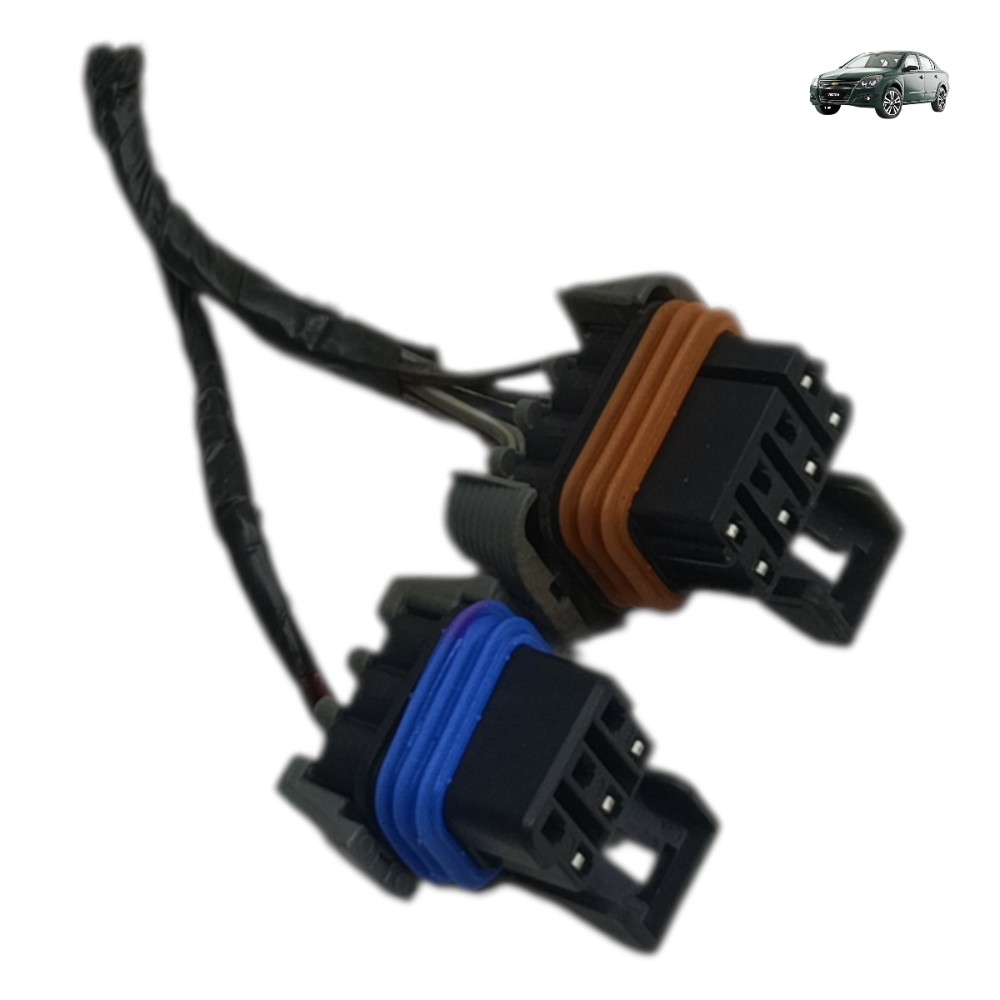 Par plug fechadura traseira direita GM Vectra 2011 2010 2009 1