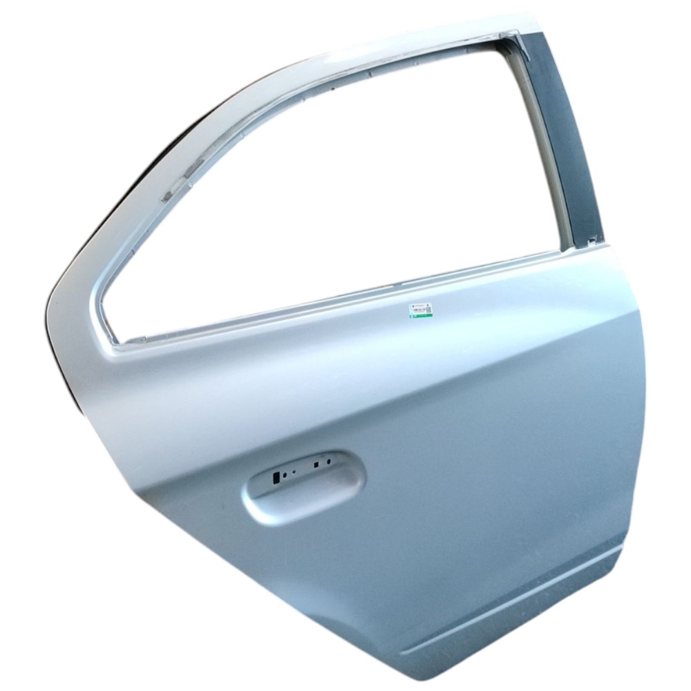 Porta Traseira Direita Gm Prisma 2013 2014 2015 2016 2017 18 Traseira Direita Prata 2