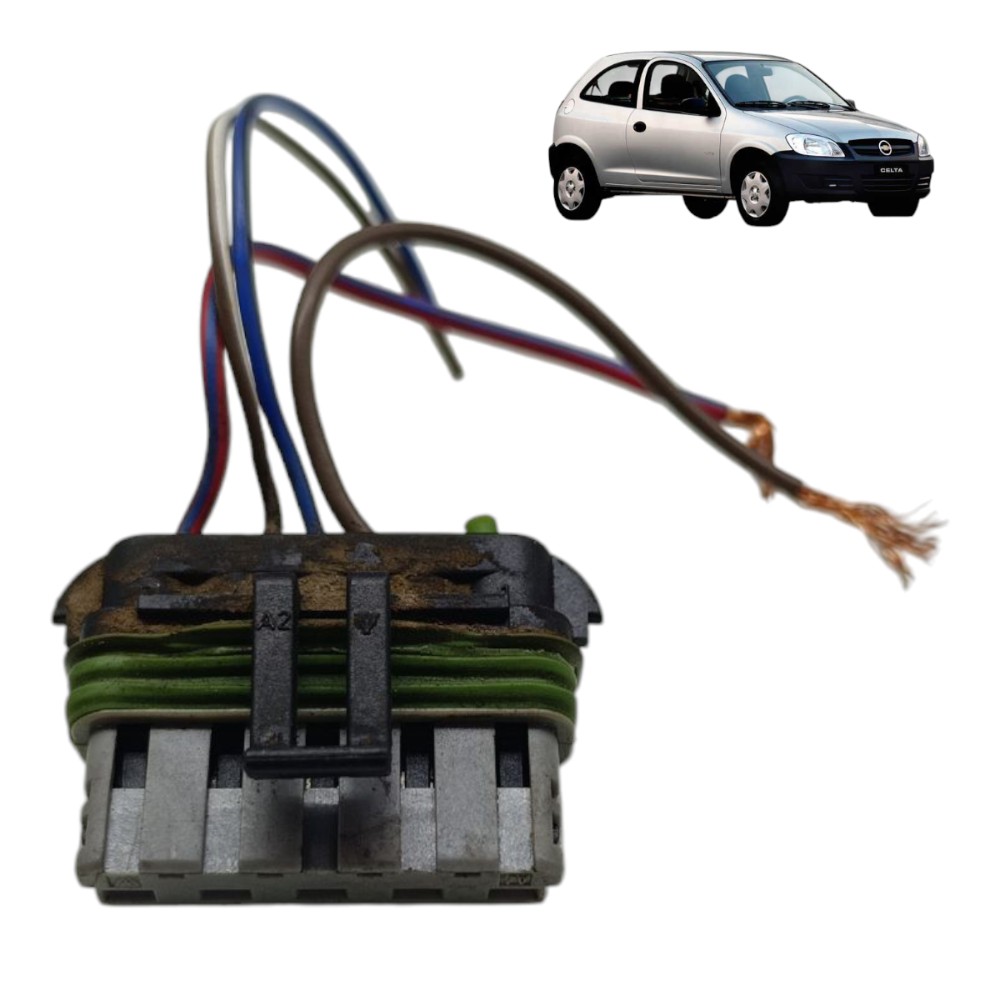 Conector Bomba Combustível Gm Celta Flex 2006 2007 2008 2009 1