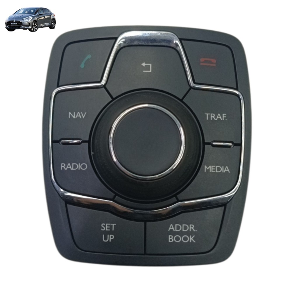 Botão comando multimídia Citroen DS5 2012 2013 2014 2015
