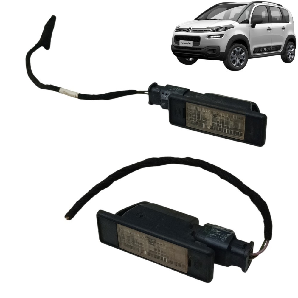 Par luz placa Citroen Aircross 2016 2017 2018 2019