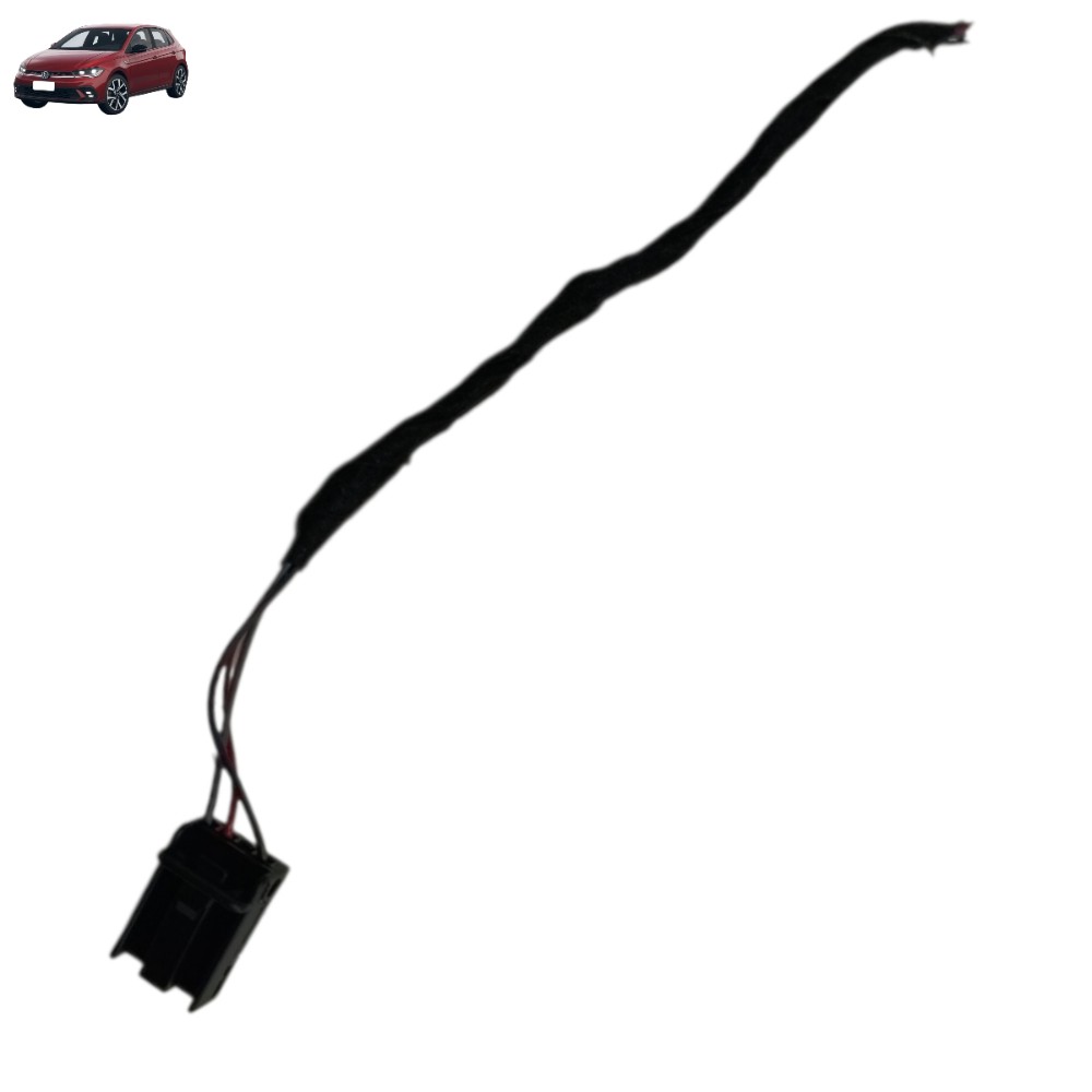 Plug Conector Botão Vidro Traseiro Esquerdo Vw Polo 2026