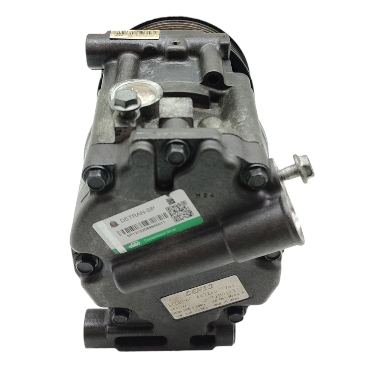 Compressor Ar Condicionado Fiat Idea Palio Siena Uno Punto 4