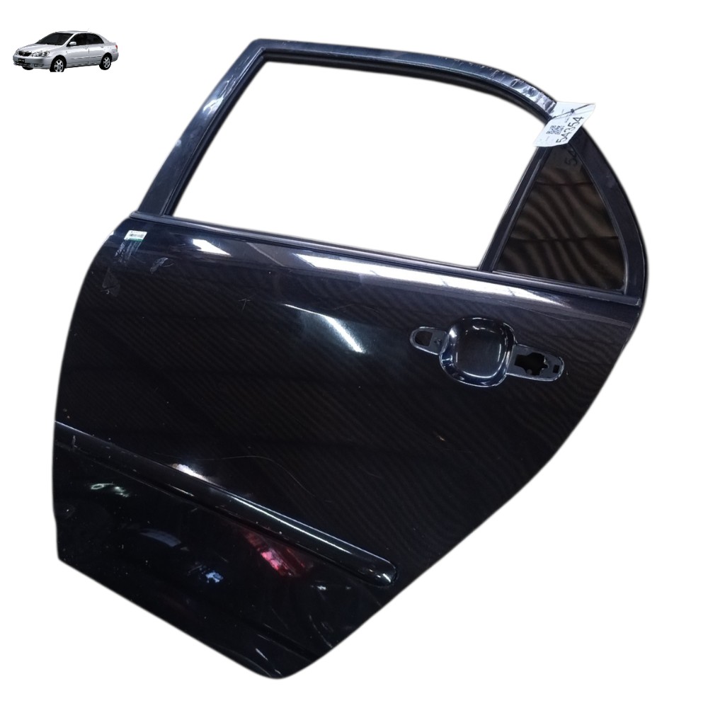 Porta Traseira Esquerda Toyota Corolla 2003 2004 2005 2006 Traseira Esquerda Preto 1