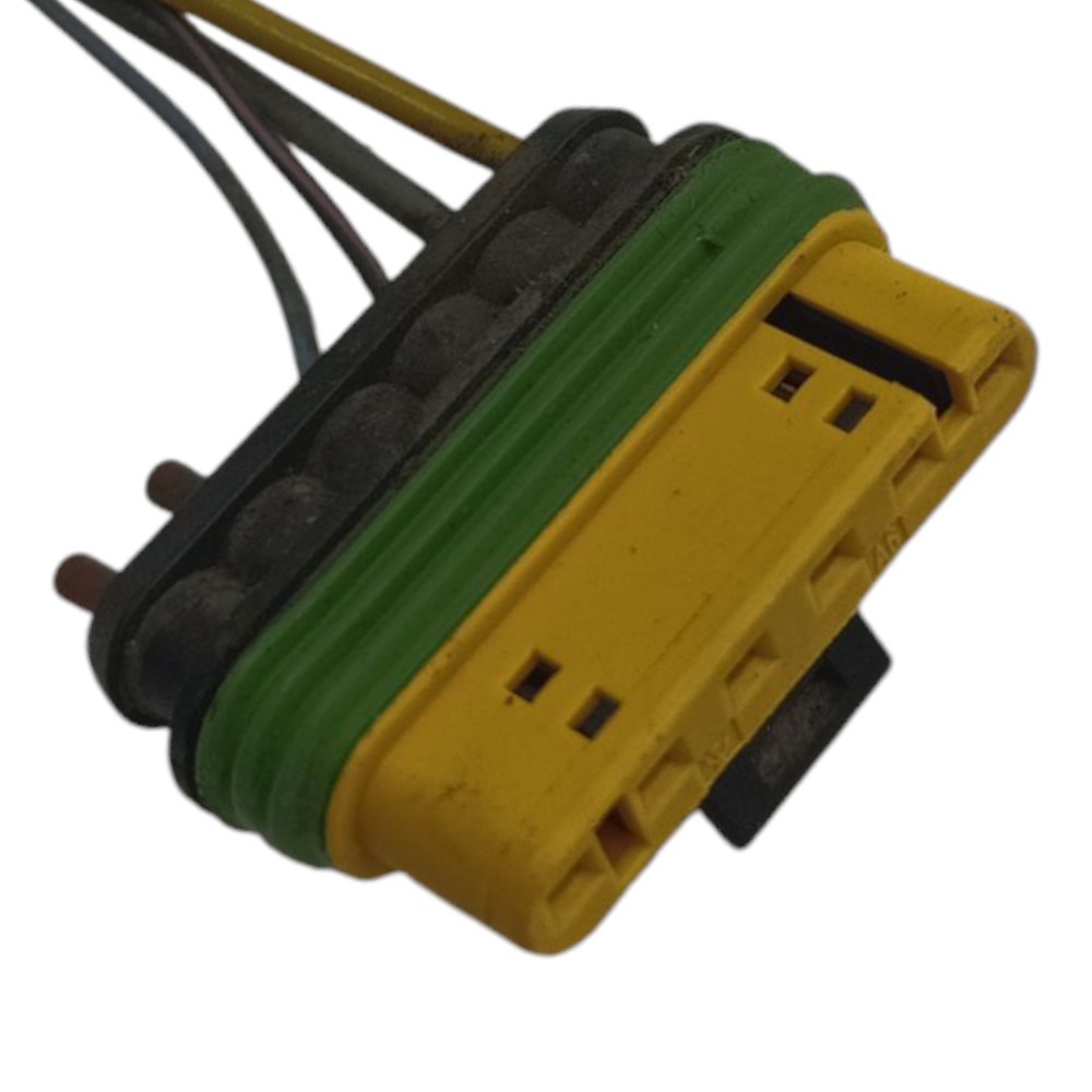 Plug Conector Fechadura Porta Traseira Fiat Idea 2013 2014 3