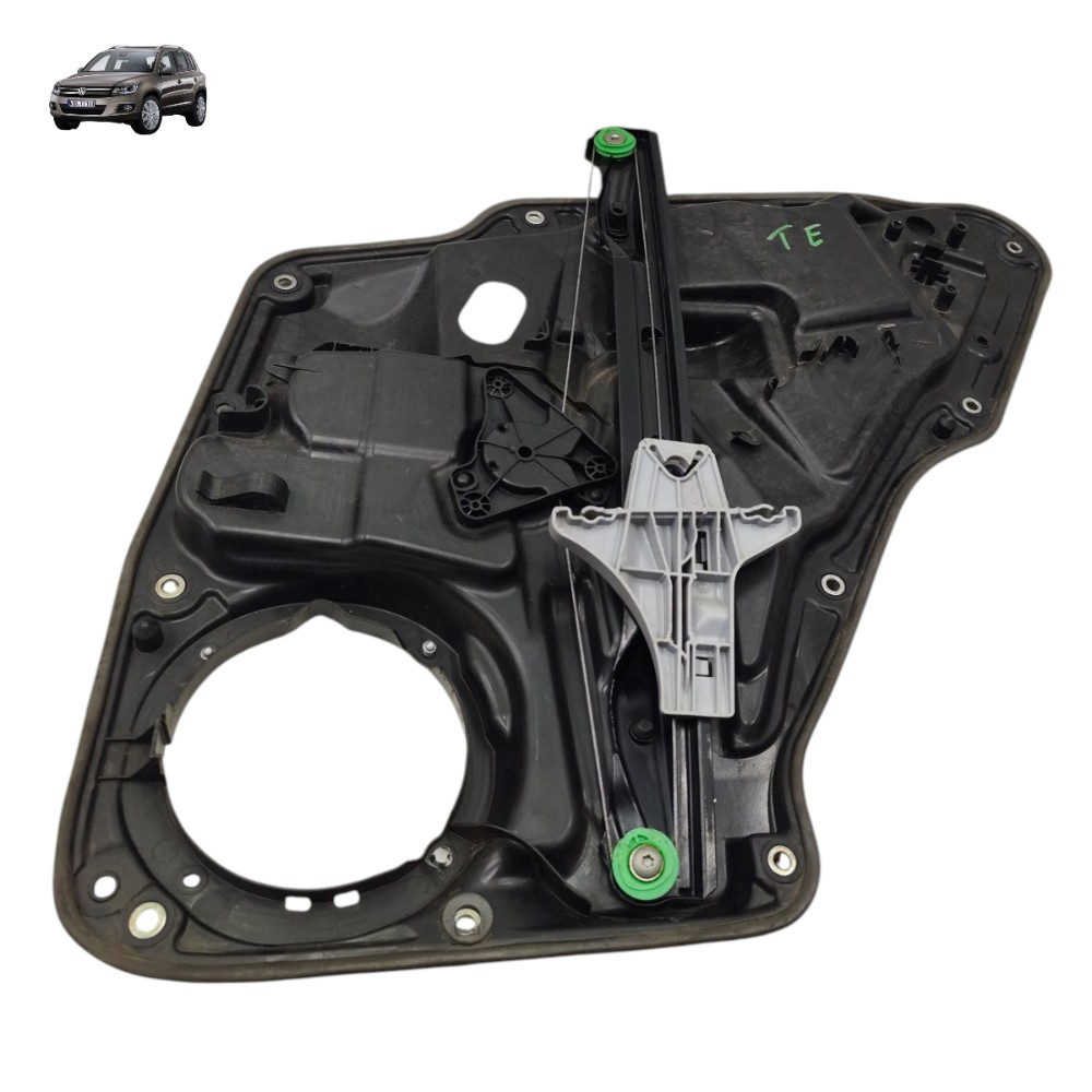Máquina Vidro Porta Traseira Esquerda Vw Tiguan 2011 2012 1