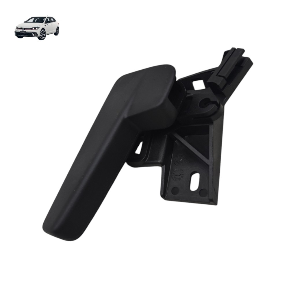Alavanca Abertura Capô Vw Polo 2026 2025 2024 2023 Preto