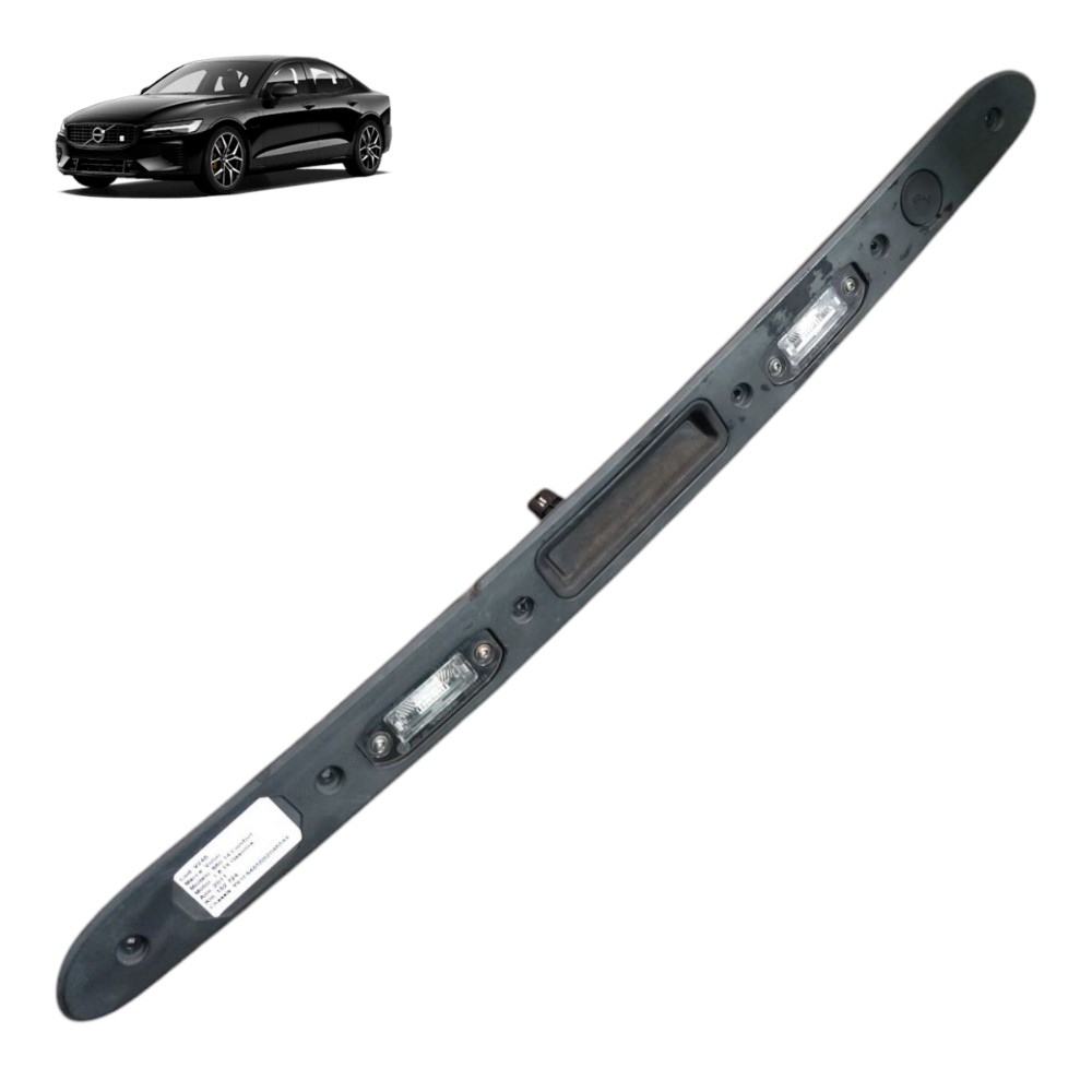 Maçaneta Tampa Traseira Luz Placa Volvo S60 2010 2011 2012 1