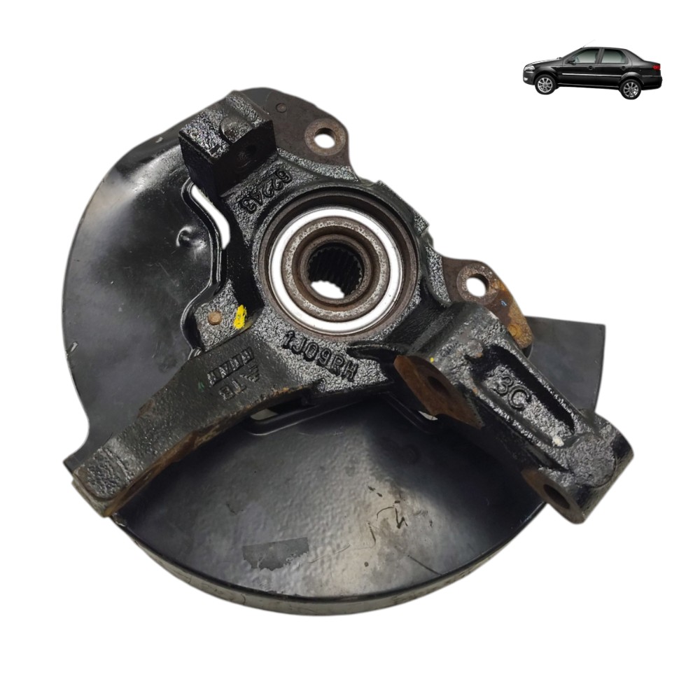 Manga eixo direita fiat siena palio 1.0 2009 2010 2011 2012