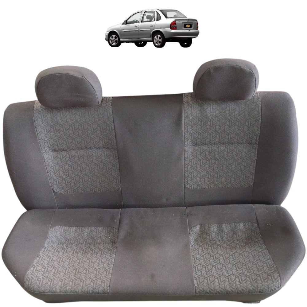Par banco assento traseiro GM Corsa Classic 2008 2007 2006 1