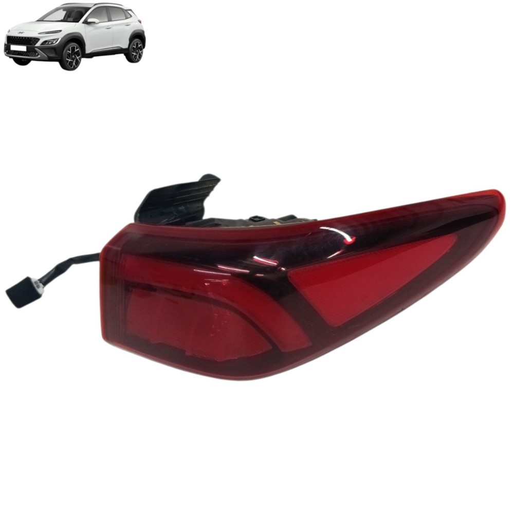 Lanterna Direita Carroceria Hyundai Kona 2023 2024 Direito/passageiro Vermelho
