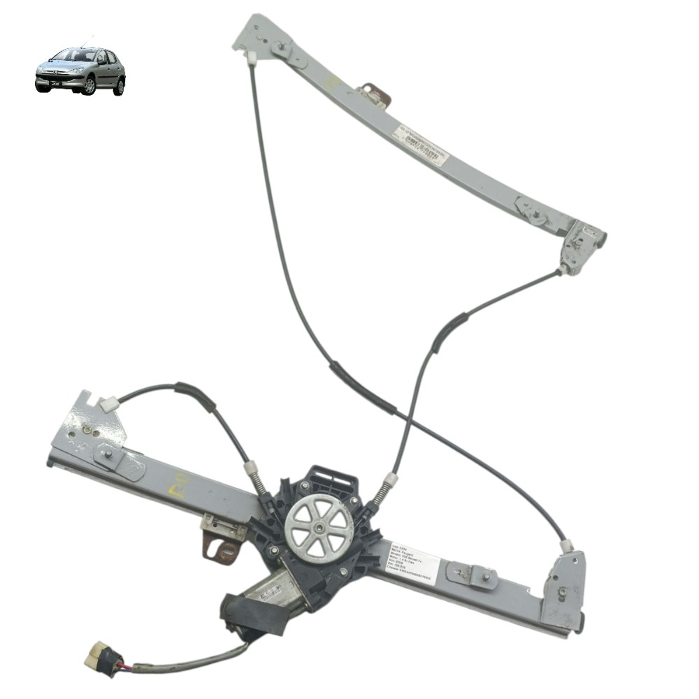 Motor Máquina Vidro Dianteiro Direito Peugeot 206 207 2008 1