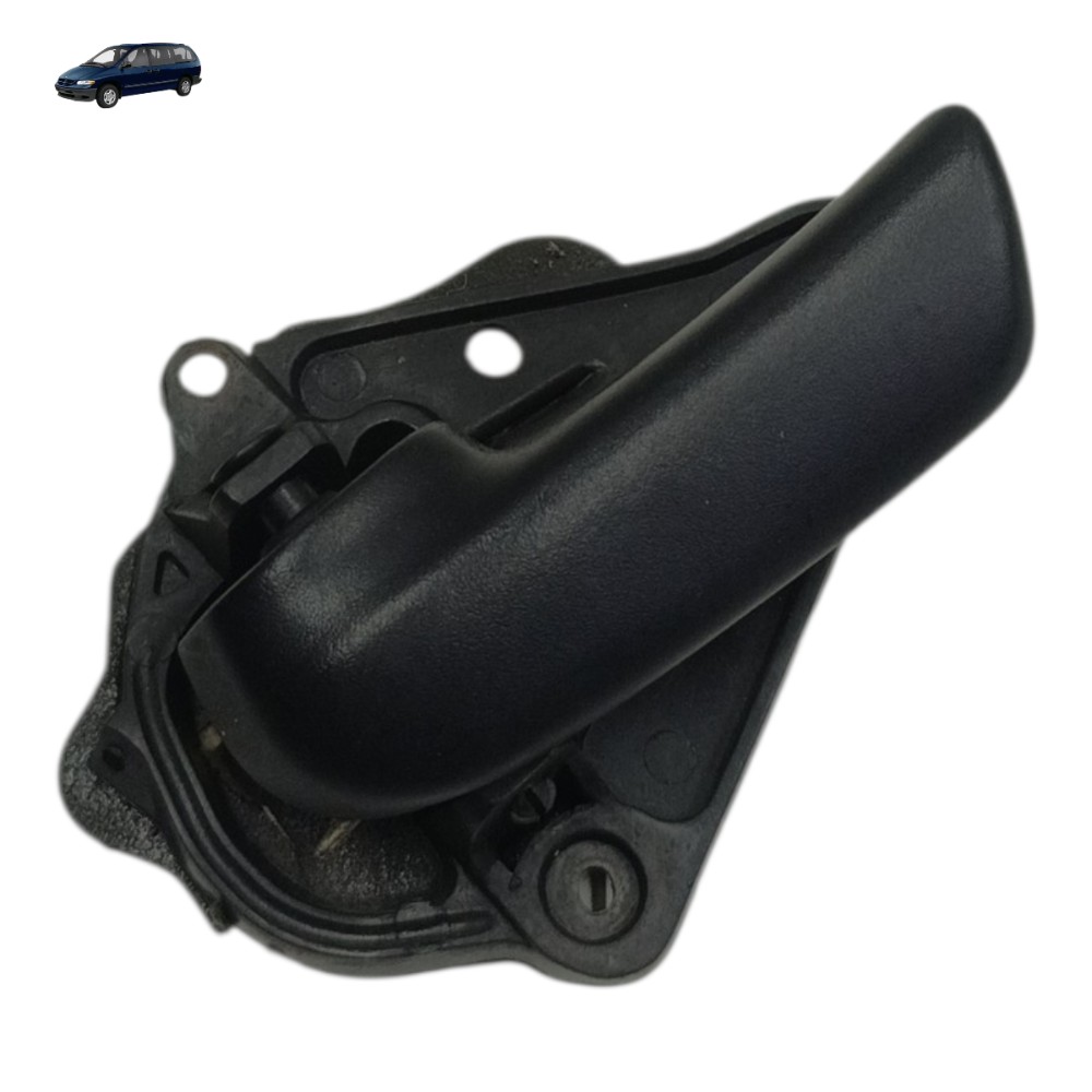 Maçaneta Interna Dianteira Esquerda Chrysler Caravan 2000 Preto Dianteira 1