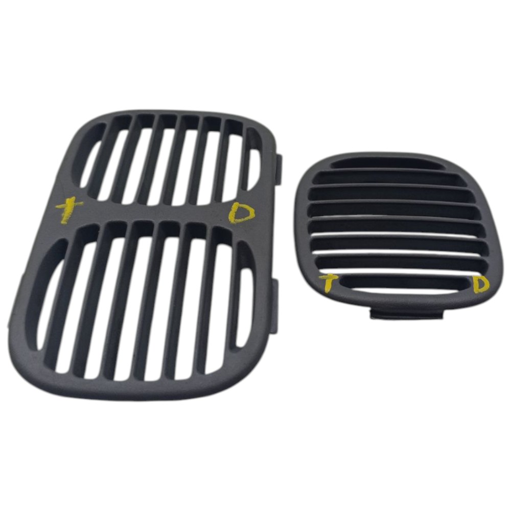 Jogo Grade Saida Ar Traseira Chrysler Grand Caravan 1999 00 2