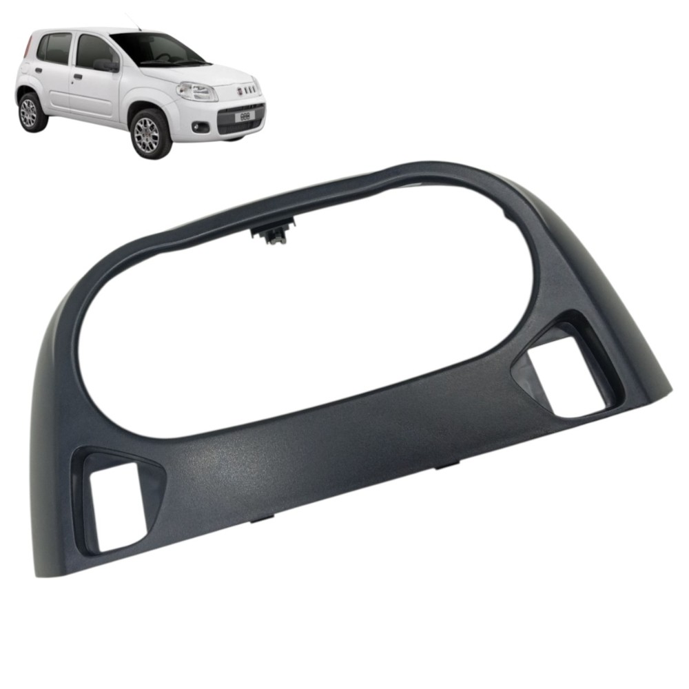Moldura comando ar fiat uno Vivace 2012 2013 2014 2015