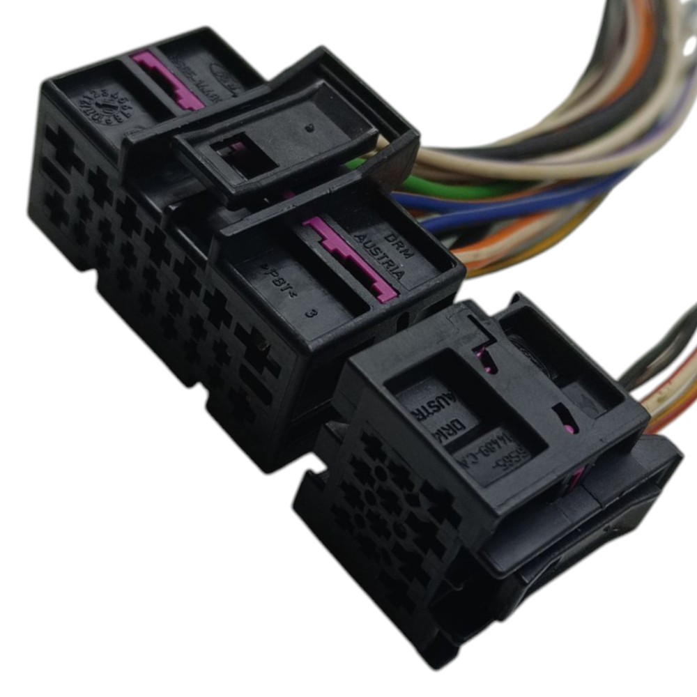 Par Plug Conector Módulo Conforto Ford Ecosport 1.6 Zetec 06 4