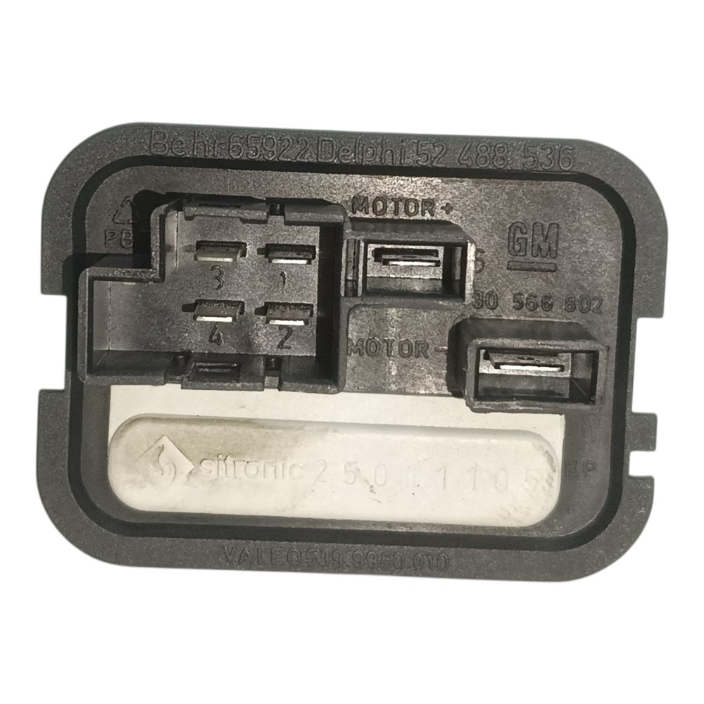 Resistência Caixa Ar Forçado Gm Vectra 2.0 2011 2010 2009 4