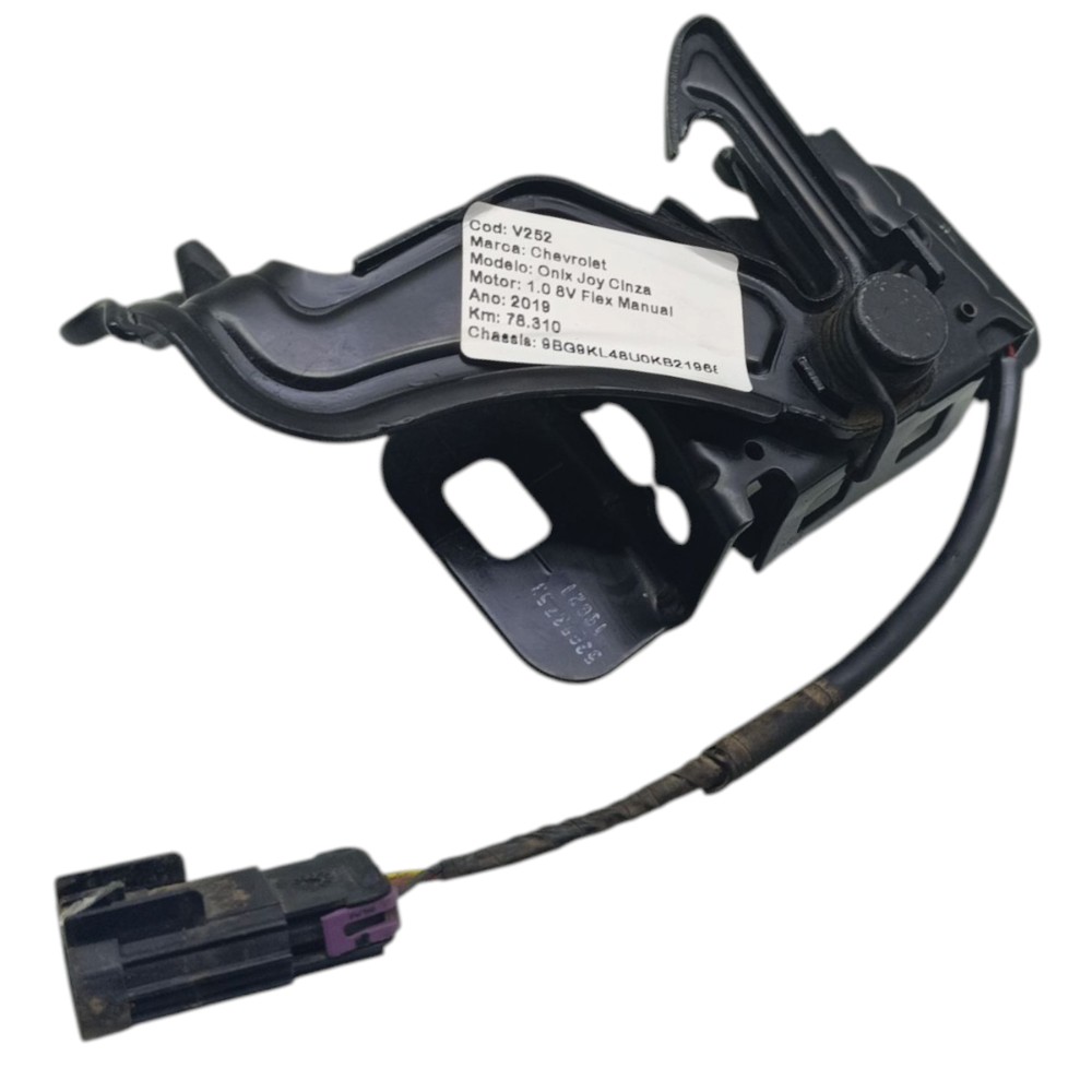 Fechadura Elétrica Capô Gm Onix Prisma 2013 2014 2015 Á 2019 2