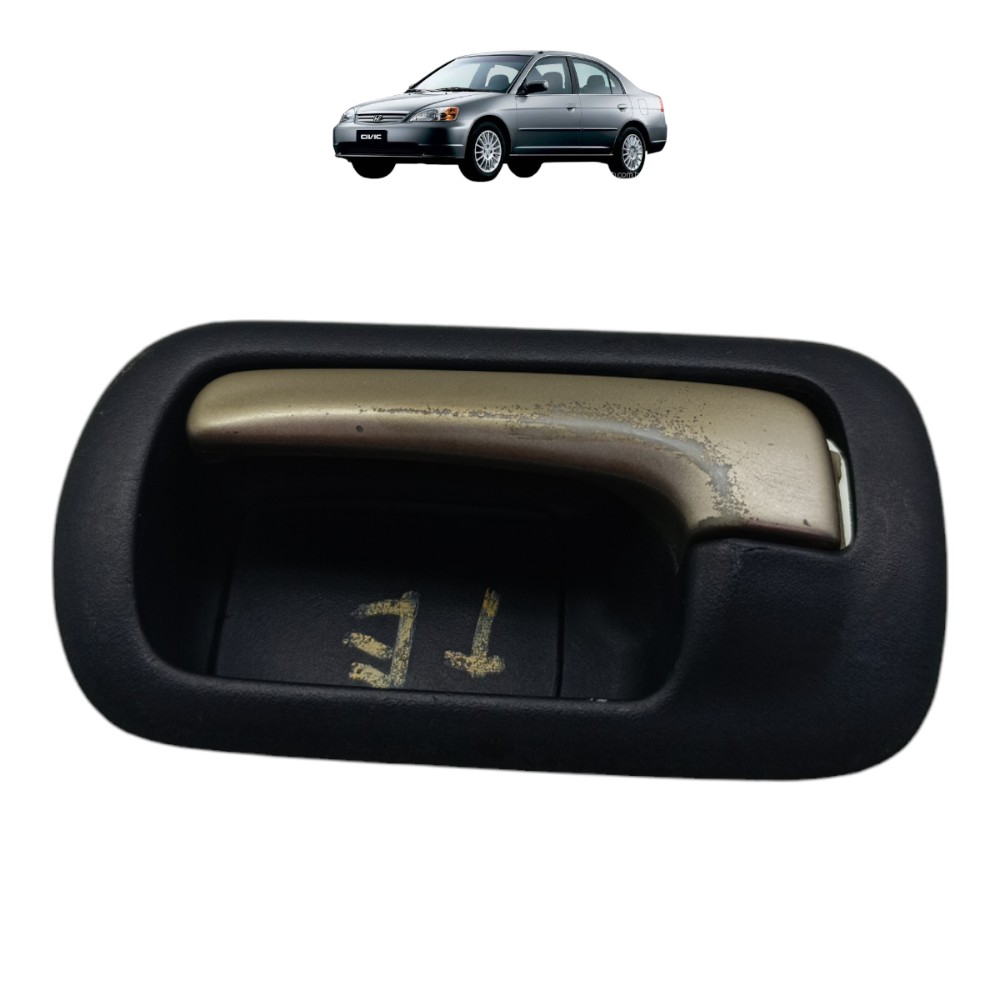 Maçaneta Interna Traseira Esquerda Honda Civic G7 2001 2002 1