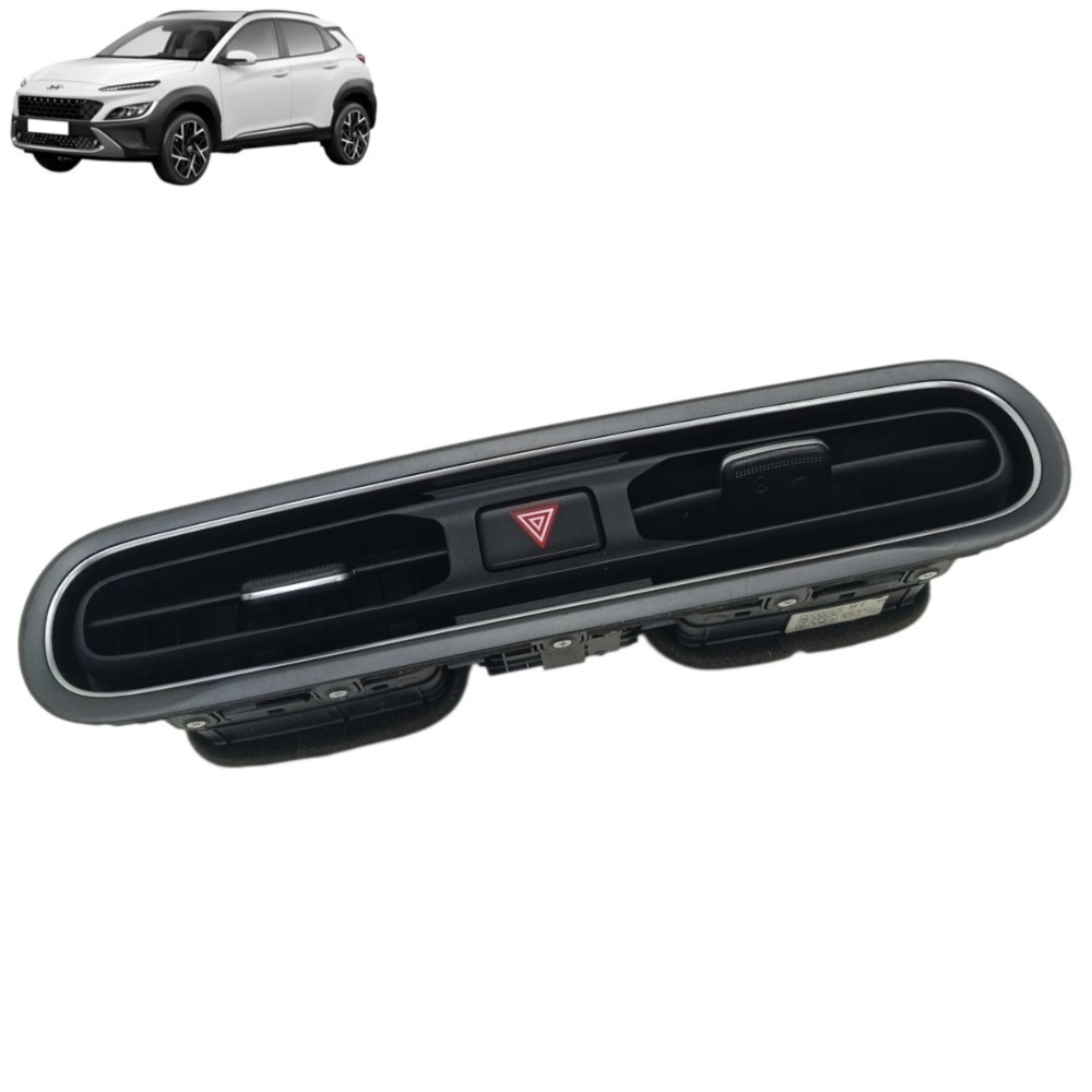 Difusor ar condicionado central painel Hyundai kona 2024